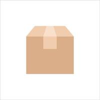 Carton box icon, Vector and Illustration.