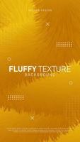 Modern abstract fluffy texture background vector