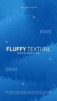 Modern abstract fluffy texture background vector