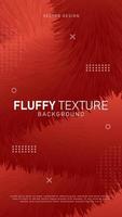 Modern abstract fluffy texture background vector