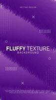 Modern abstract fluffy texture background vector