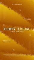 Modern abstract fluffy texture background vector