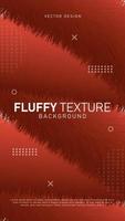 Modern abstract fluffy texture background vector