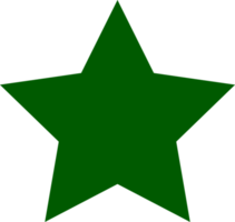 ícone de clipart de estrela png