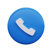 telefonsymbol 3d rendern. png