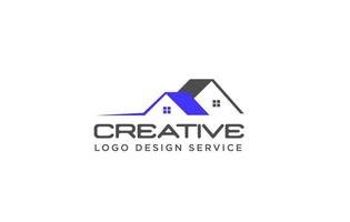 diseño de logotipo de propiedad y construcción vector