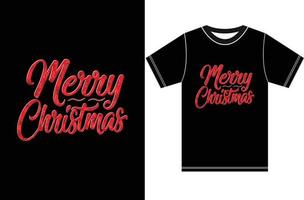 camiseta navideña. camisa de feliz navidad. diseño de tipografía. vector