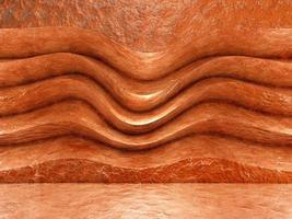 copper colored wall photo