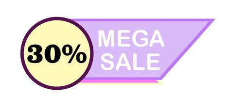 Price tags vector . Ribbon sale banners isolated. New collection of offers.