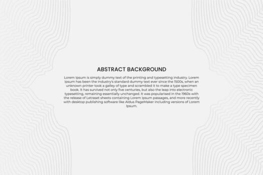 líneas abstractas de onda negra sobre fondo blanco, plantilla vectorial para sus ideas, textura de líneas monocromáticas, textura de líneas onduladas. concepto de tecnología de futuro digital vector