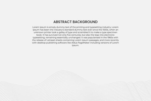 líneas abstractas de onda negra sobre fondo blanco, plantilla vectorial para sus ideas, textura de líneas monocromáticas, textura de líneas onduladas. concepto de tecnología de futuro digital vector