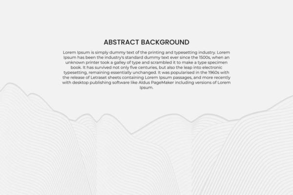 abstract black wave lines on white background, vector template for your ideas, monochromatic lines texture, waved lines texture. Digital future technology concept
