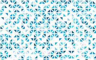 Light BLUE vector seamless texture in triangular style.