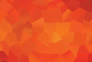 Light Orange vector template in hexagonal style.