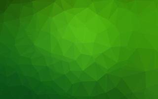 Light Green vector blurry triangle pattern.