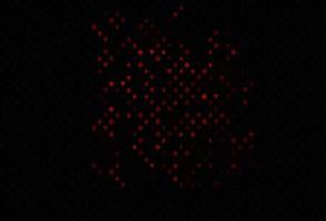 Dark red vector pattern with symbol of cards.
