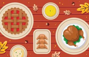 Thanksgiving Activities Background vector