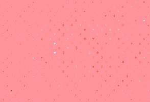 Light red vector texture with playing cards.