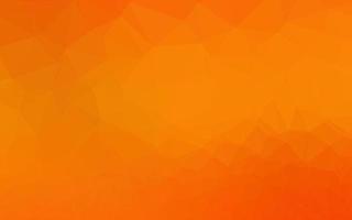 Light Orange vector polygonal pattern.