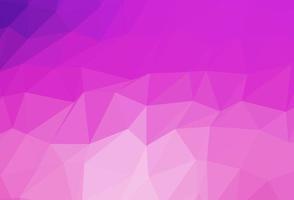 Light Pink vector polygon abstract layout.