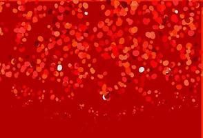 Light Red vector background with bent ribbons.