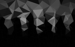 Dark Silver, Gray vector low poly texture.