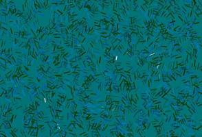 Dark blue, green vector template with repeated sticks.