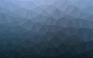 Light BLUE vector blurry triangle template.