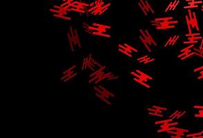 Dark Red vector template with repeated sticks.