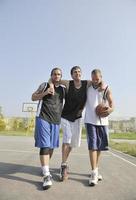 lesión traumática deportiva de baloncesto foto