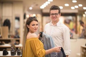 couple in  Clothing Store photo