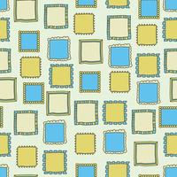 Funky Frames Pattern vector