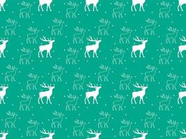 seamless merry christmas template wallpaper vector pattern deer abstract background winter holiday