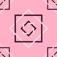 Vector seamless pattern of crossed cubes for websites, textile, wrappers, wallpapers