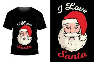 diseño de camiseta de navidad vector