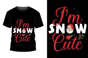 Christmas T-shirt Design vector