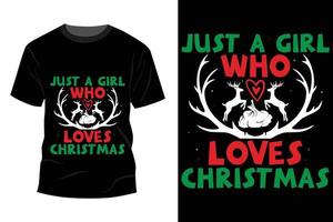 Christmas T-shirt Design vector