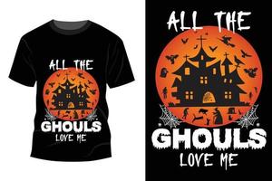 Halloween T-shirt Design vector