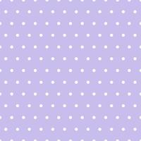 White dot with seamless pattern on purple background. vector
