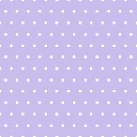 White dot with seamless pattern on purple background. vector