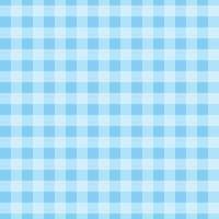 Blue gingham seamless pattern background. vector