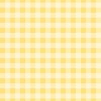 Yellow gingham seamless pattern background. vector