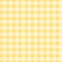 Yellow gingham seamless pattern background. vector