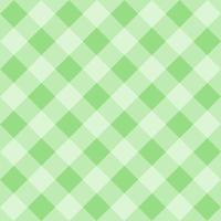 Green gingham seamless pattern background. vector