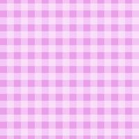 Pink gingham seamless pattern background. vector