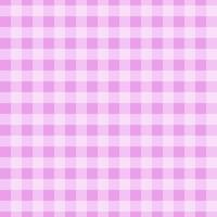 Pink gingham seamless pattern background. vector