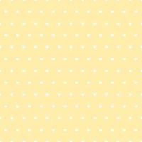 Little heart seamless pattern on yellow background. vector