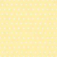 Little heart seamless pattern on yellow background. vector