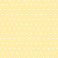 White dot with seamless pattern on yellow background. vector