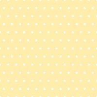 White dot with seamless pattern on yellow background. vector